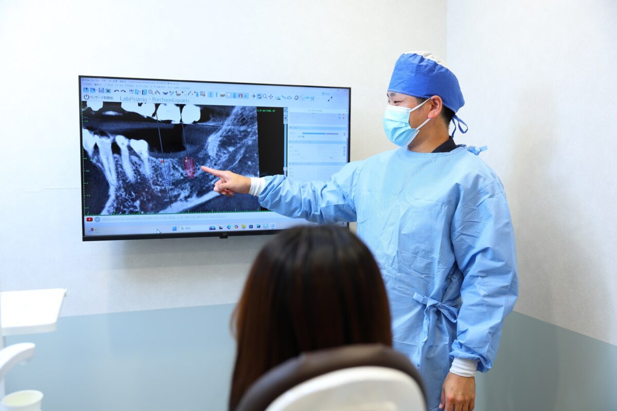 CTによる精密な三次元診断と治療計画